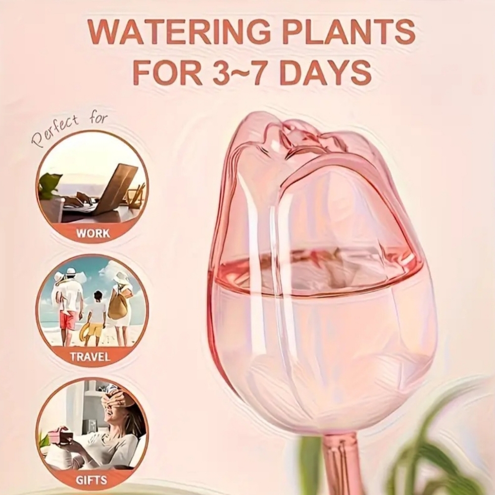 5pcs Creative Tulip Automatic Watering Set